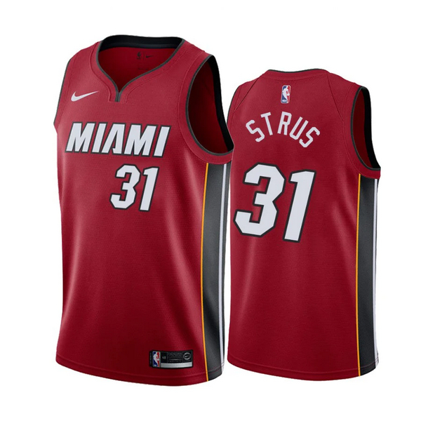 Miami Heat Trikot Max Strus 31 Nike 2022-23 Statement Edition Rot Swingman - Herren Miami Heat Trikot Max Strus 31 Nike 2022-23 Statement Edition Rot Swingman - Herren
